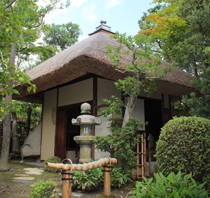 京都府指定文化財草庵「松花堂」