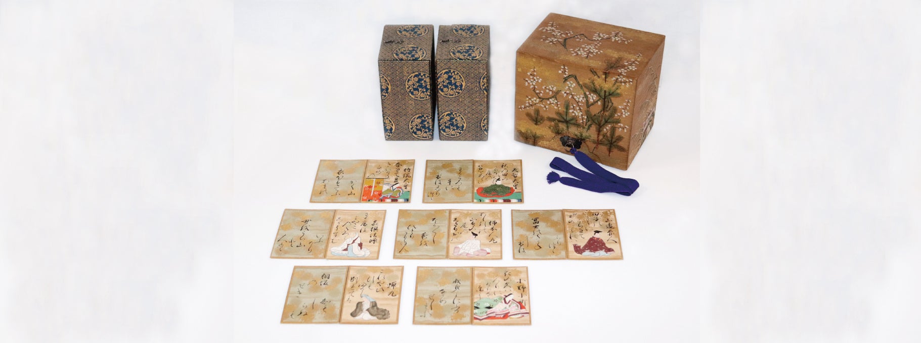 「百人一首かるた」居初つな筆(個人蔵)