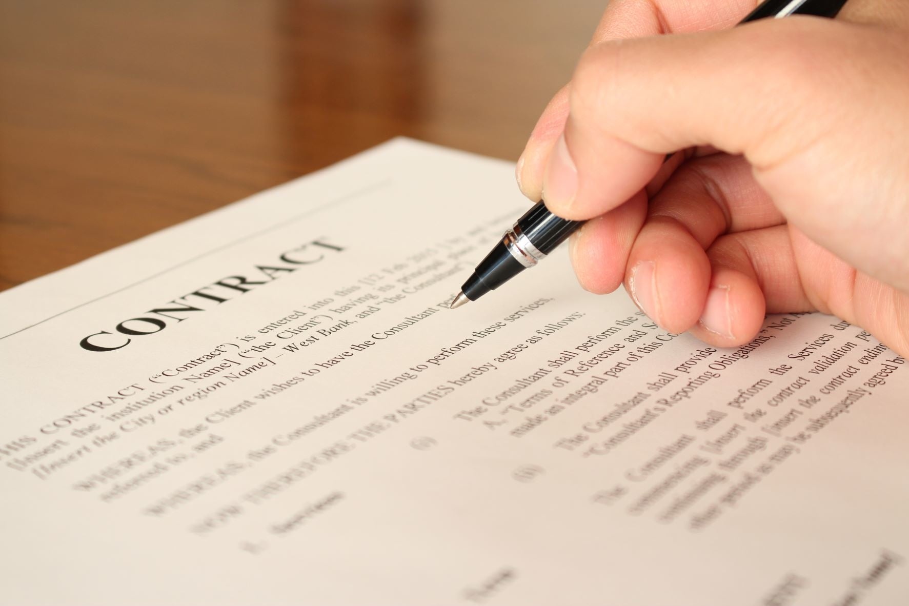 契約締結イメージ