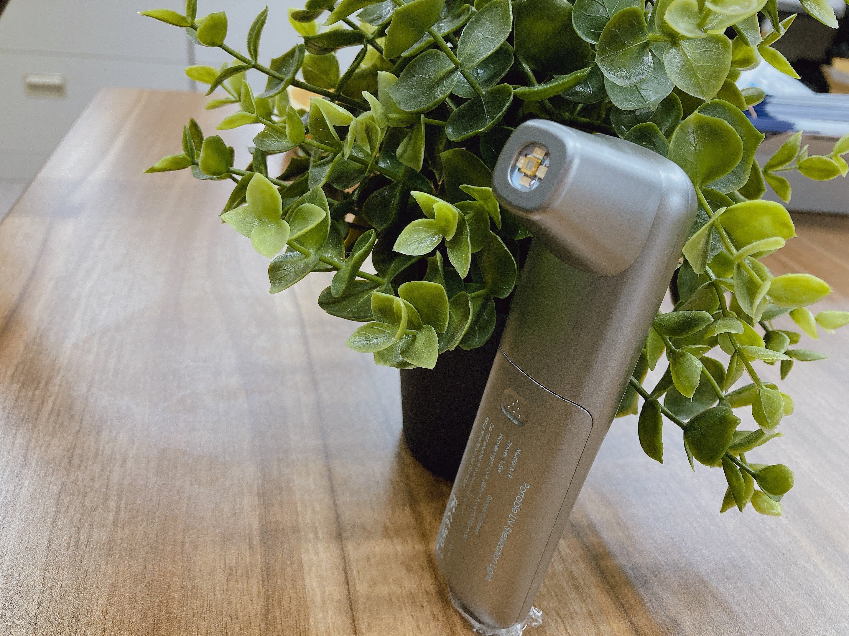 プレゼントの小型UVライト