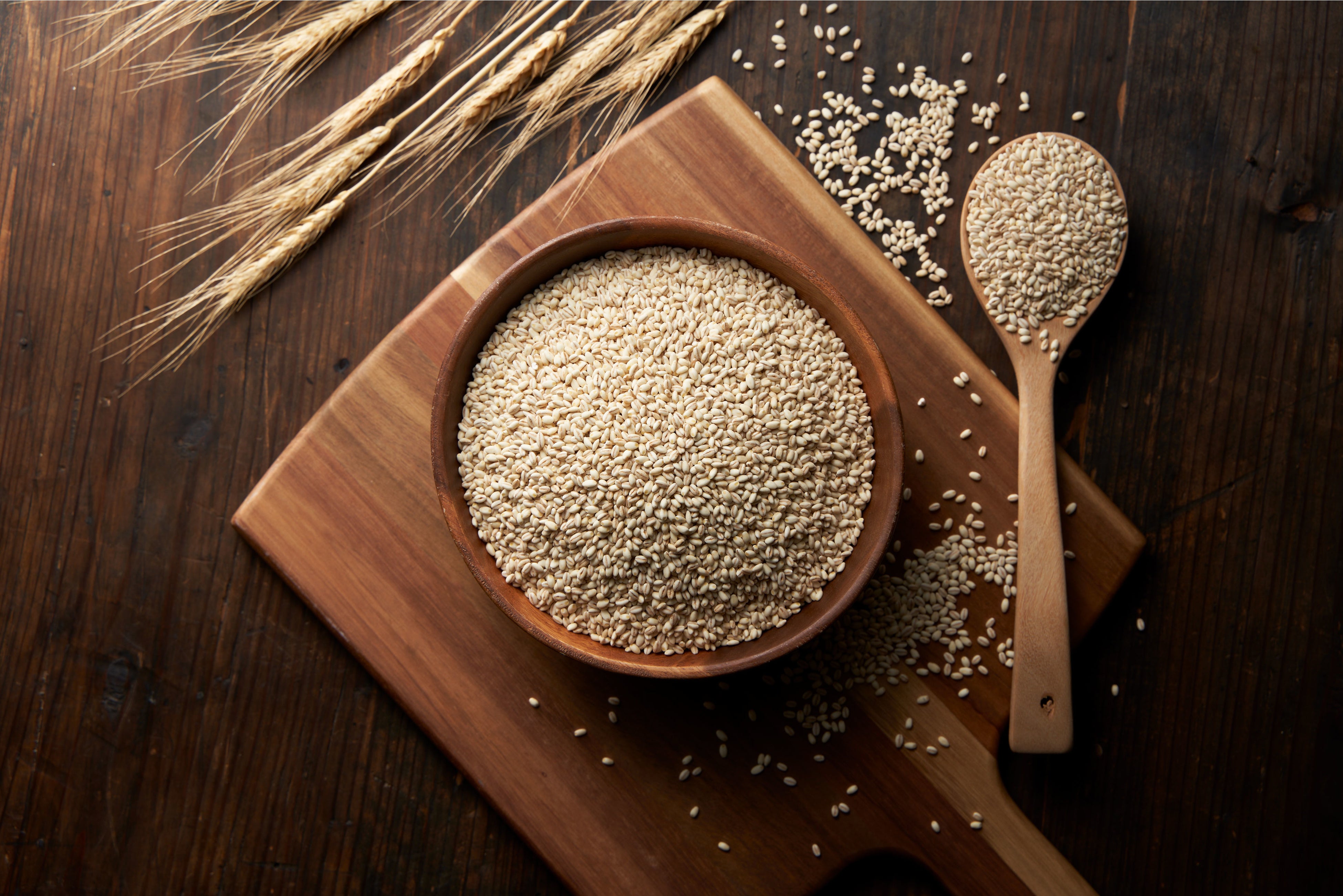 オートミールと同じく低GI食品の「もち麦」