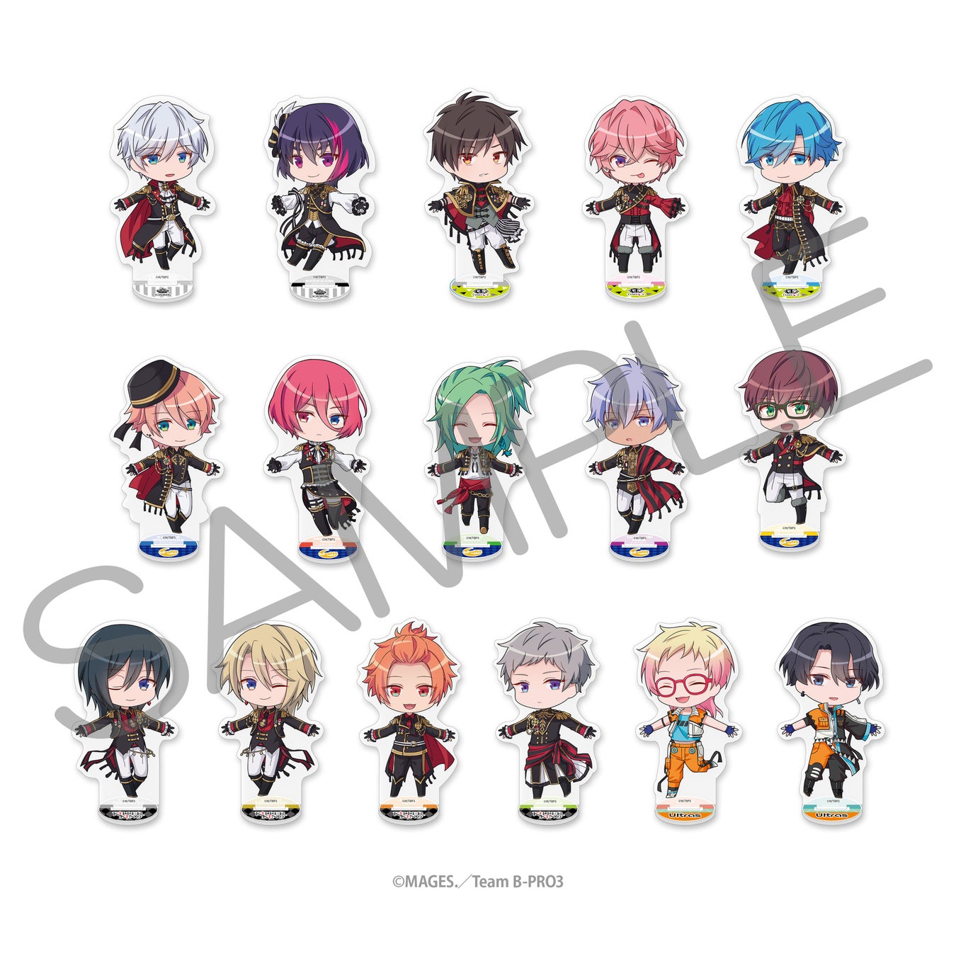 新規ブランド「わちゃちゃ」からB-PROJECTグッズが登場! 新規ブランド「わちゃちゃ」からB-PROJECTグッズが登場!