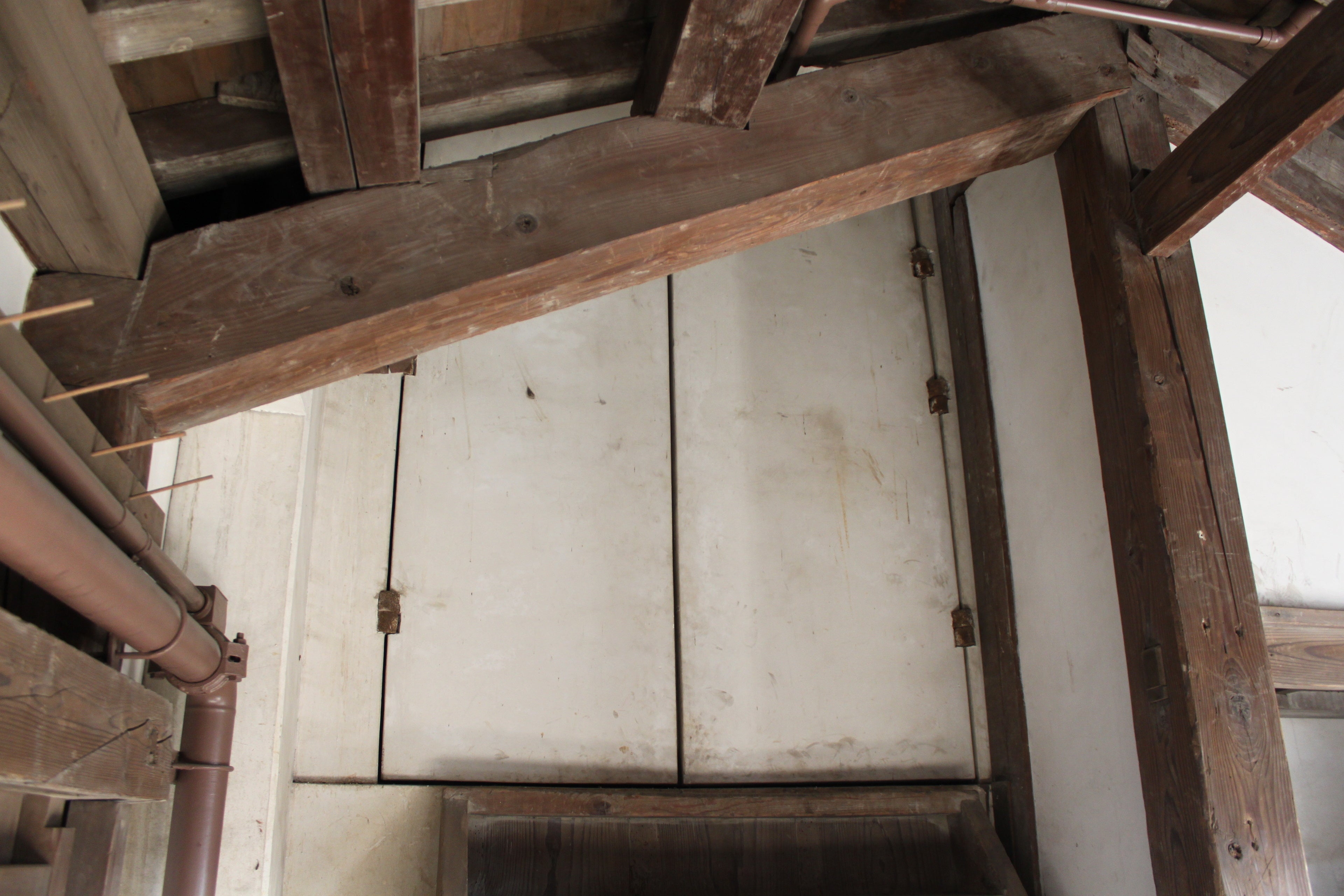 大天守への扉（初公開）