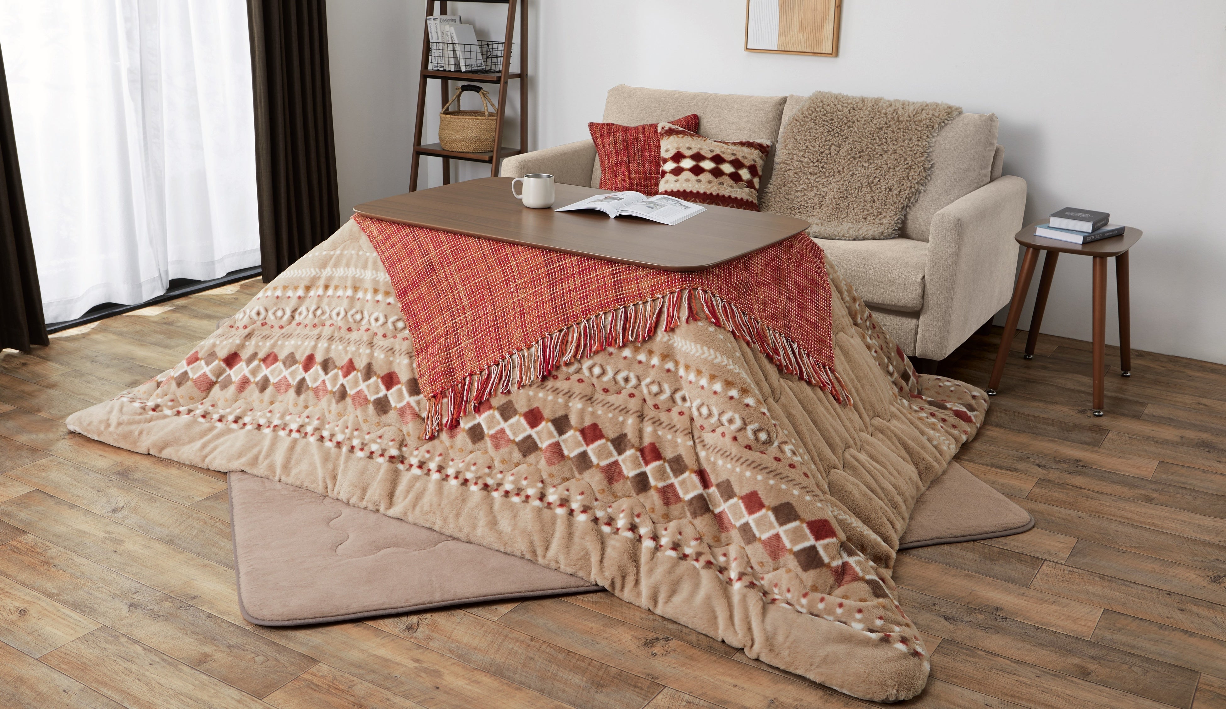 ニトリ】断熱×Nウォームでしっかりあたたかい。「2025年モデルこたつ