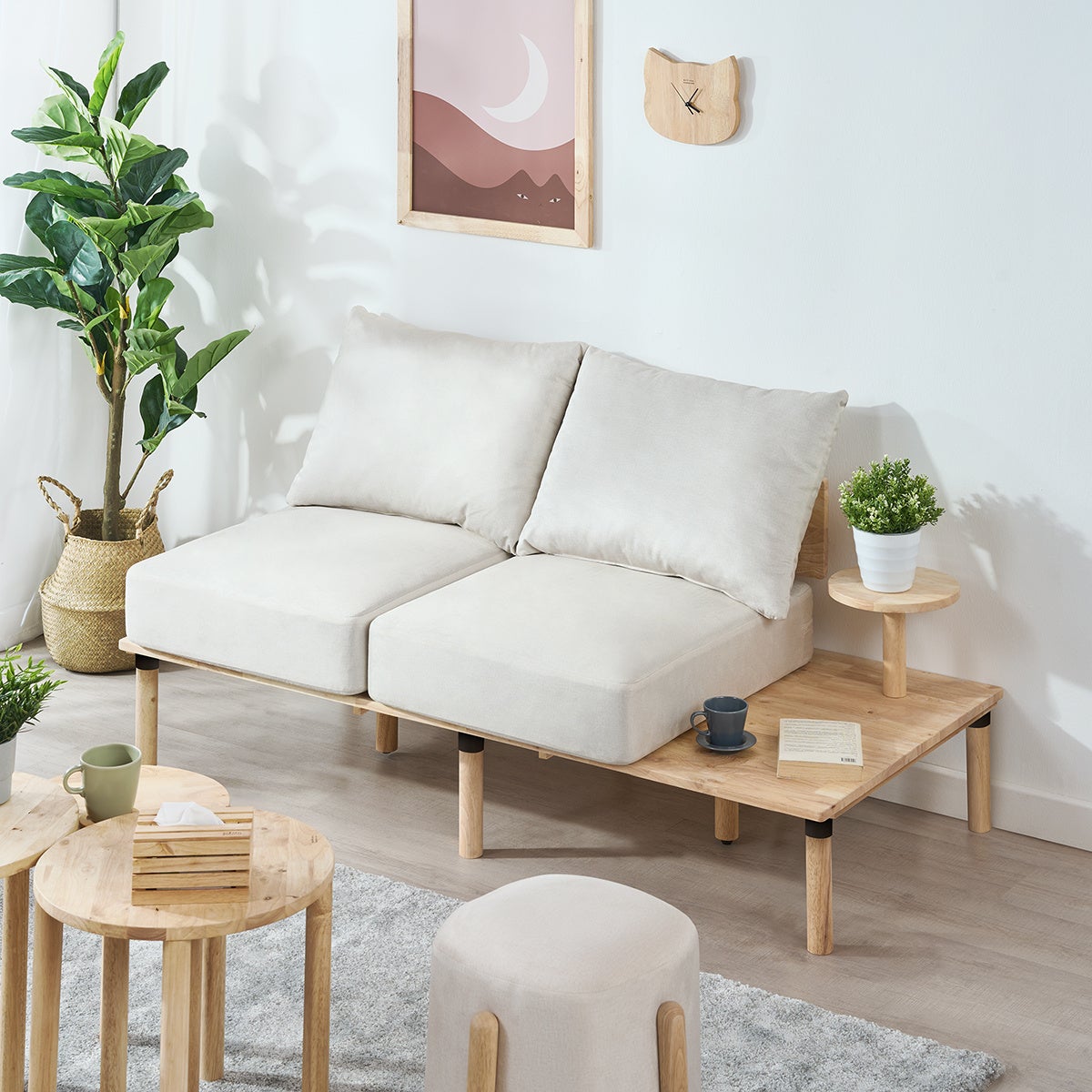 ニトリ】天然木が美しい家具新シリーズ『NATURAL SIGNATUREⓇ』新作