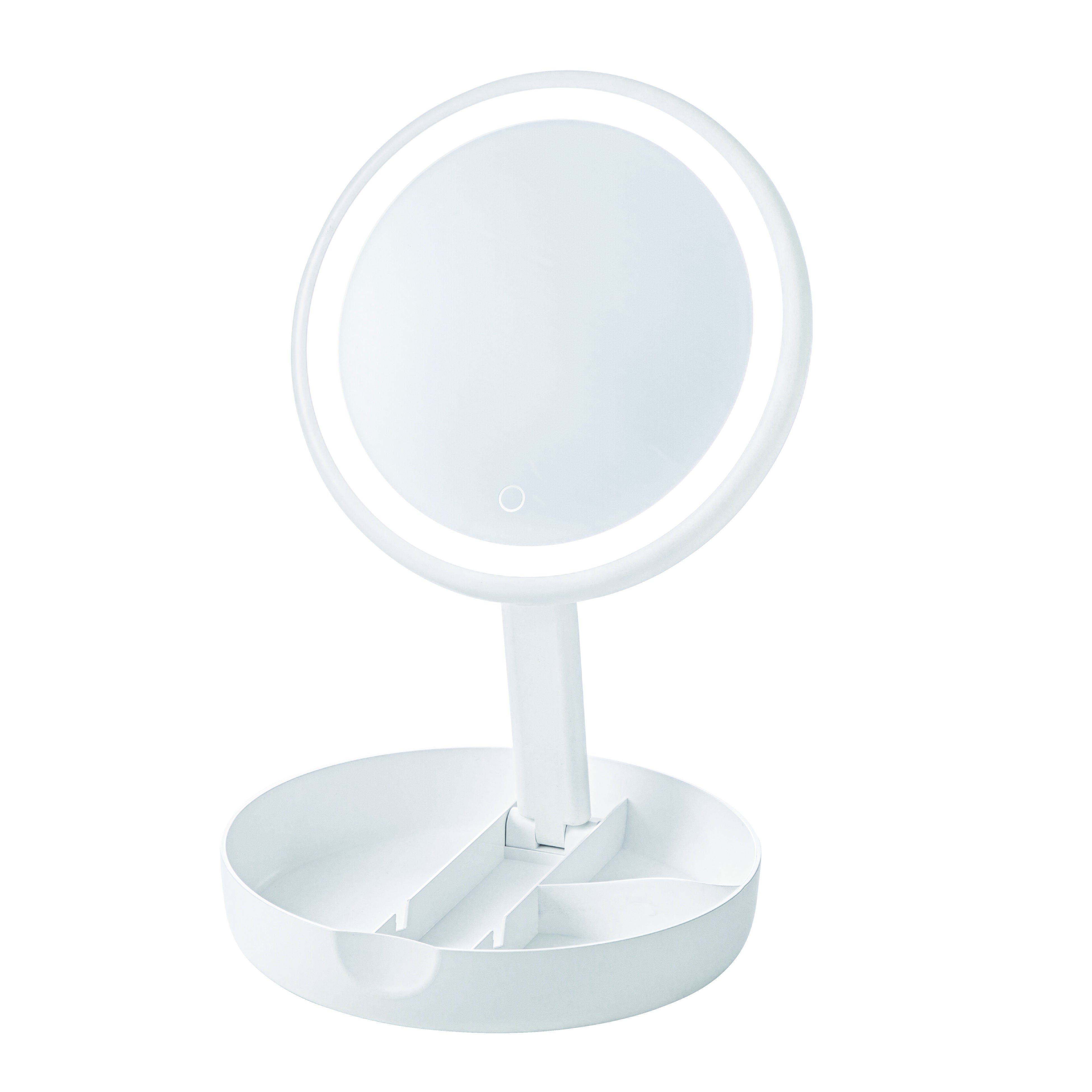 ニトリ】コスメなど小物が収納できて便利！折りたためる、USB充電式LED