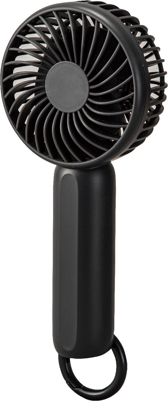 カラビナ付きハンディファン