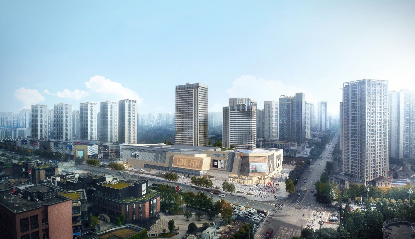 ※NITORI 重庆龙湖云领天街店のイメージ図