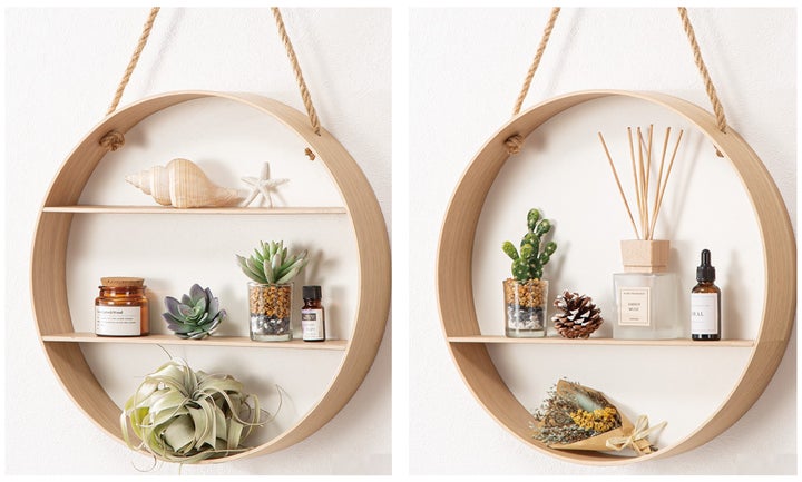 壁面を有効活用でき、インテリアのアクセントになるウォールシェルフに 壁面を有効活用でき、インテリアのアクセントになるウォールシェルフに