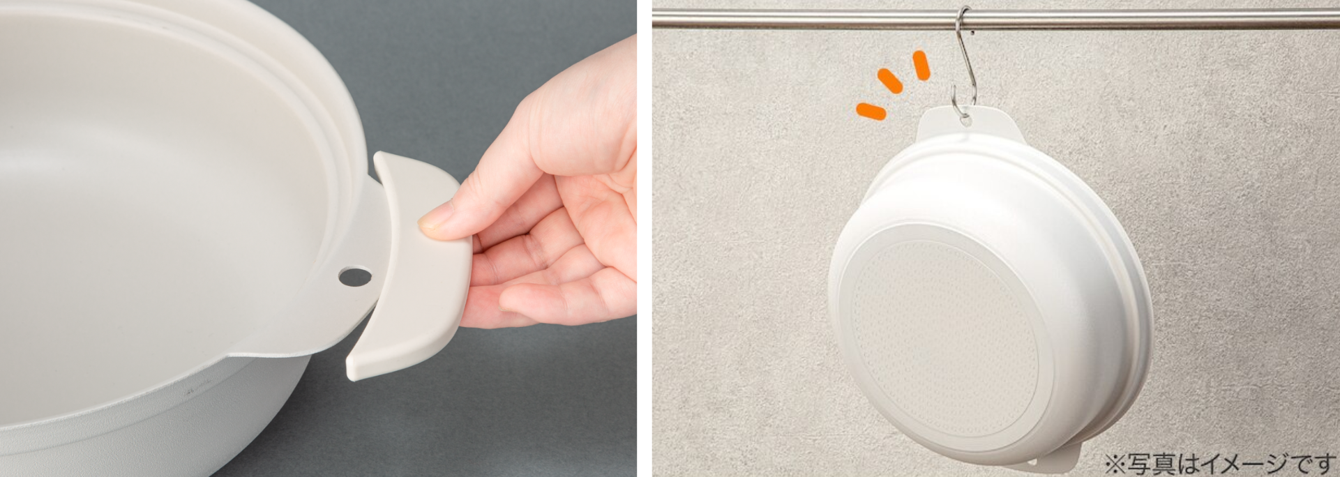 後片付けが超ラクに。超軽量で焦げつきにくい土鍋風卓上鍋が