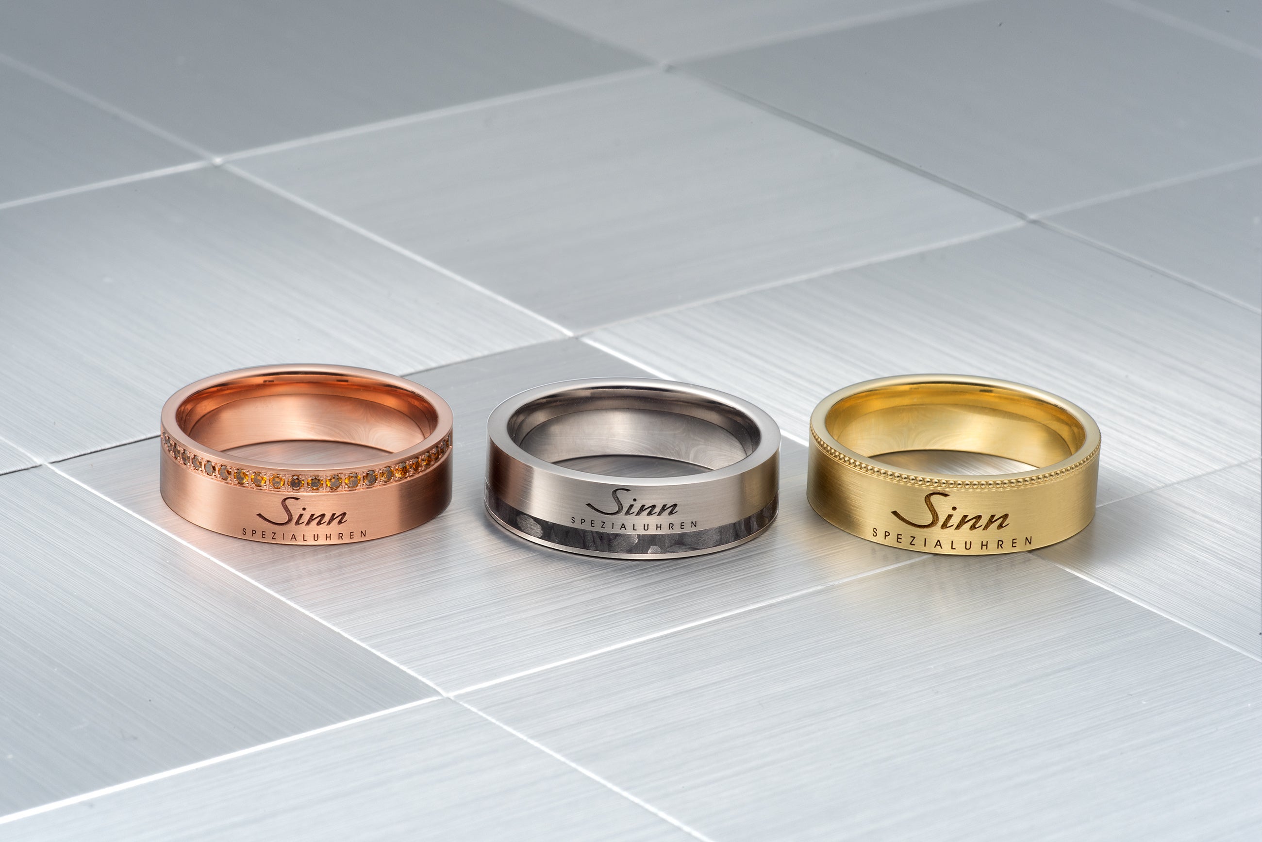 mk　フルオーダーリング ジン プロユースのドイツ製腕時計ブランド「ジン リング」Sinn