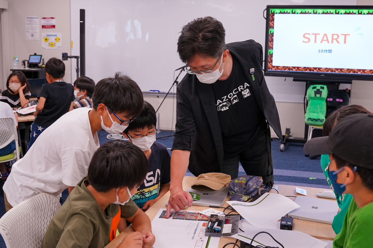 先生からヒントを得たり