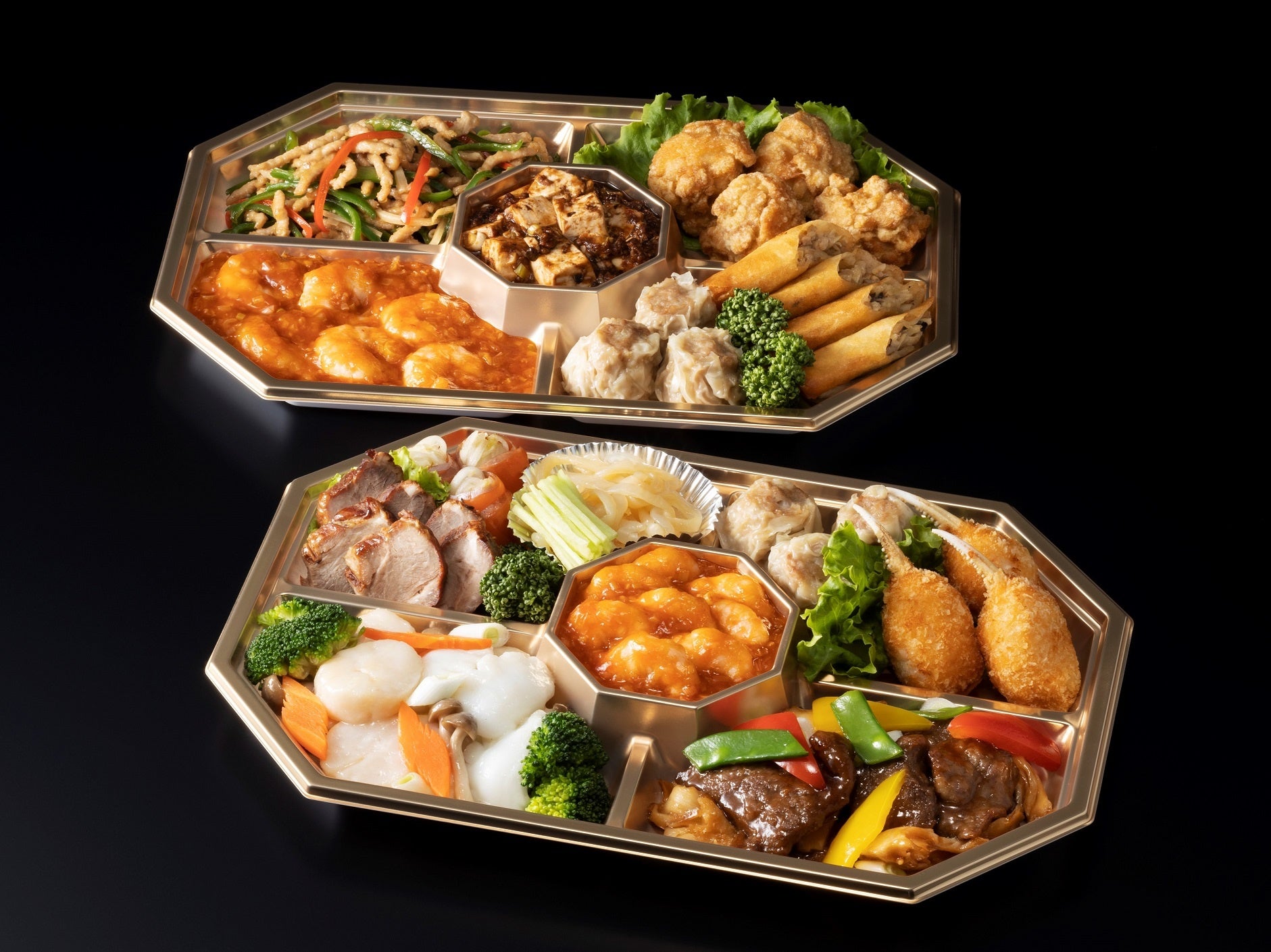 オードヴルA（下）オードヴルB（上）