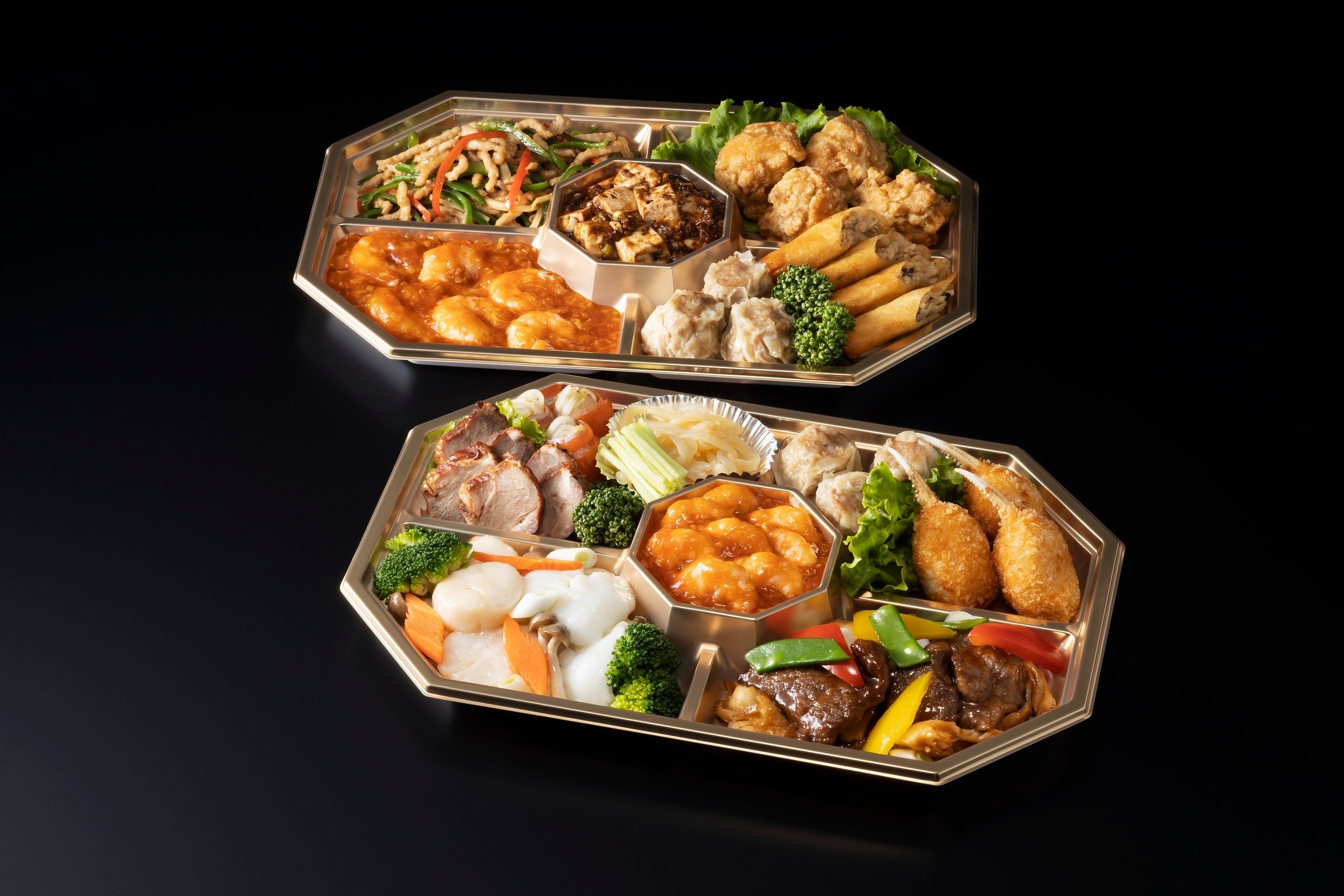 オードヴルA（下）オードヴルB（上）