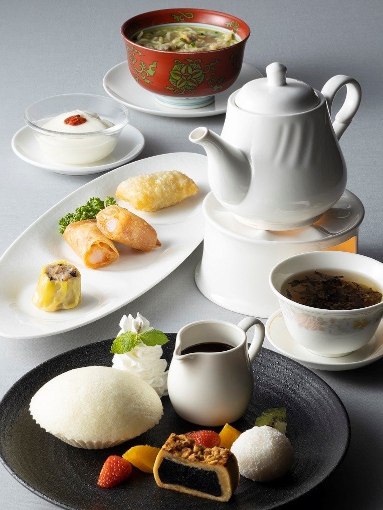 チャイニーズアフタヌーンティーセット