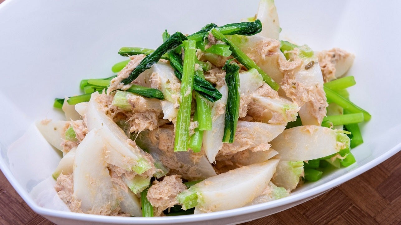 カブのトンナートソース和え