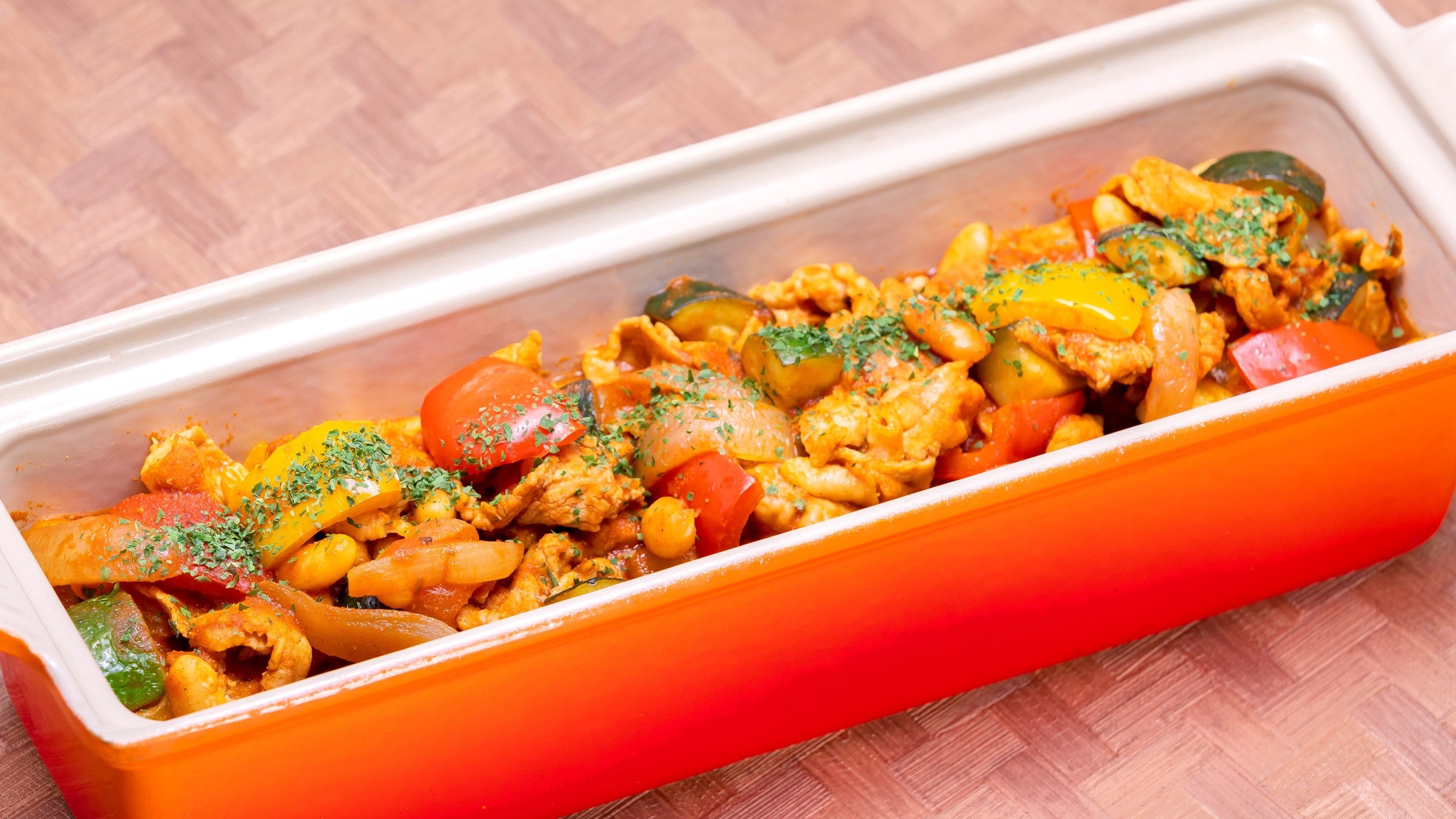 豚肉と野菜のカレートマト煮