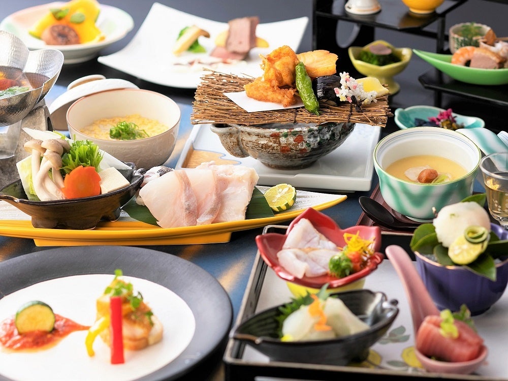 夕食「クエ会席」