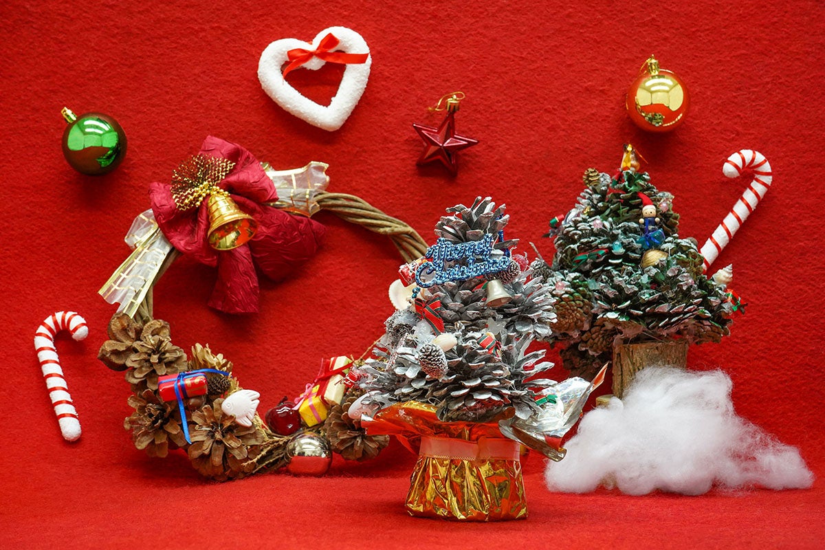 オリジナルリースやミニツリー（完成イメージ）