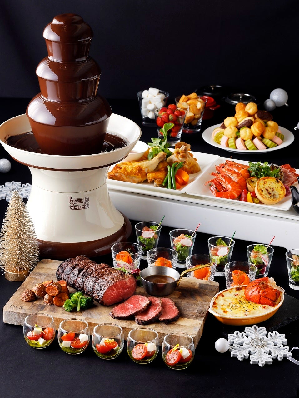 クリスマスディナーバイキング