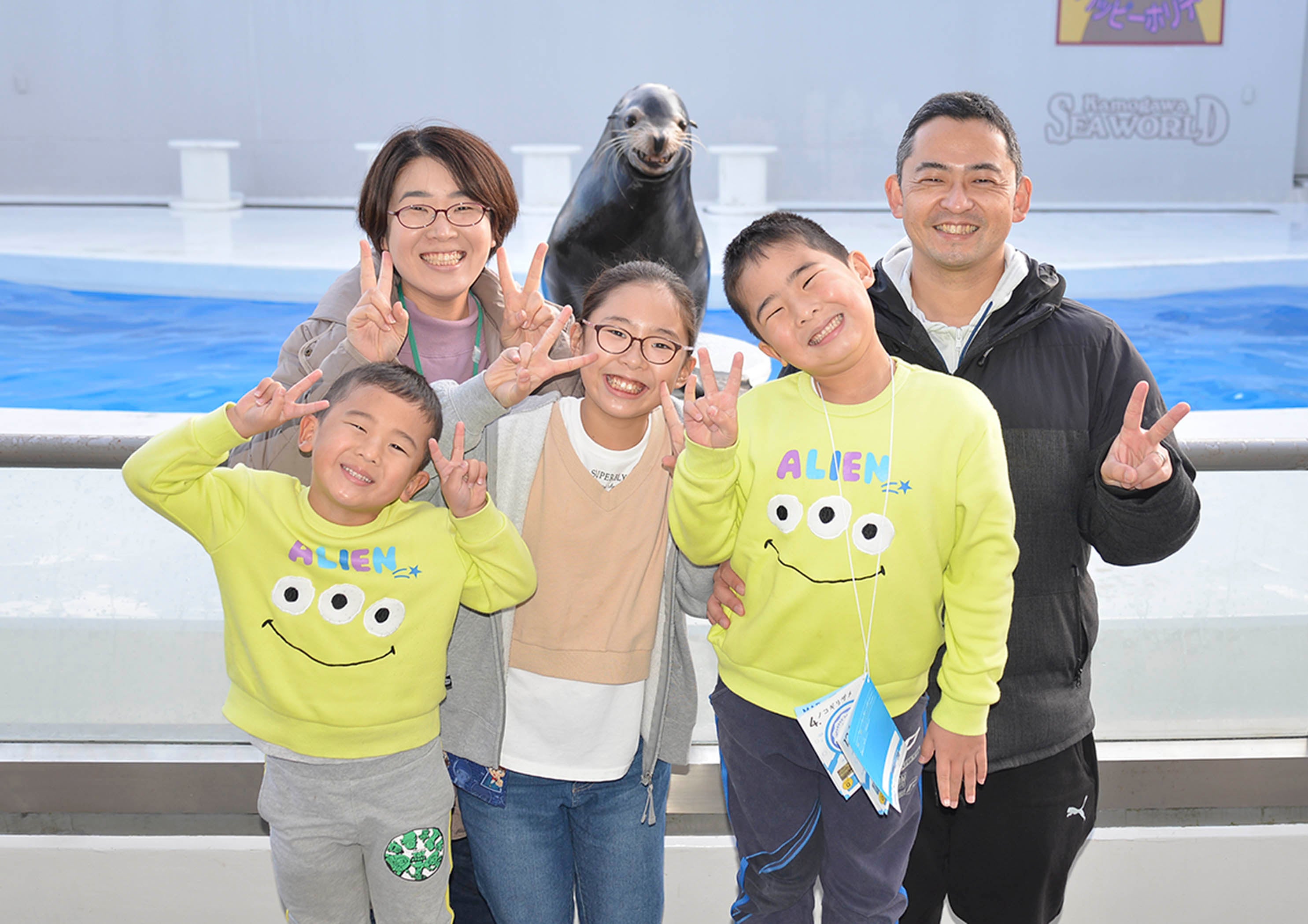 笑うアシカと初笑い！２０２２年ベストスマイル賞