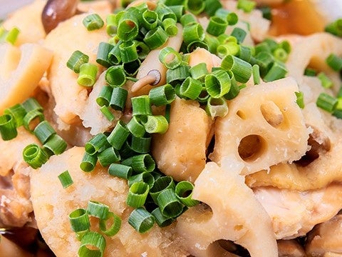 鶏肉と蓮根のみぞれ煮