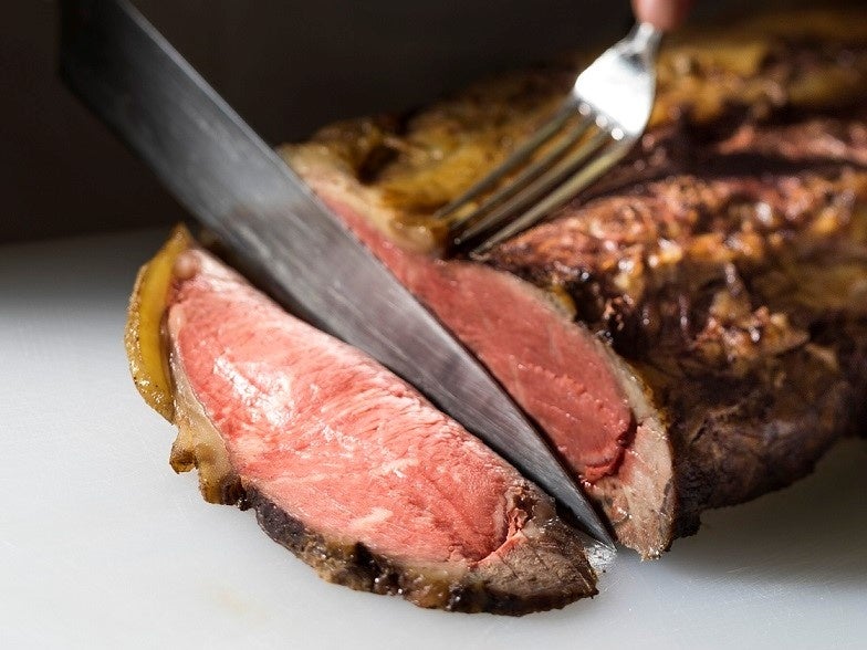 北海道産牛肉のローストビーフ