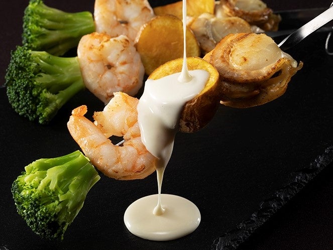 北海道産チーズを使った一品