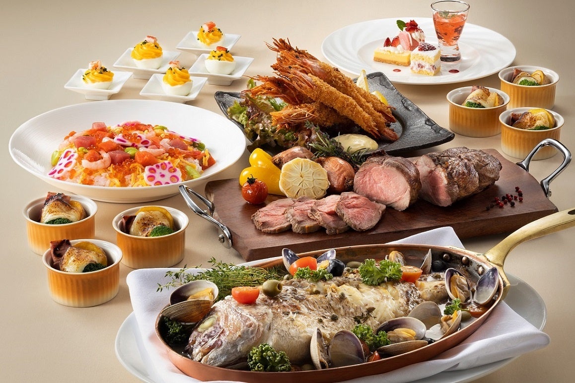 春のお祝いディナーバイキング