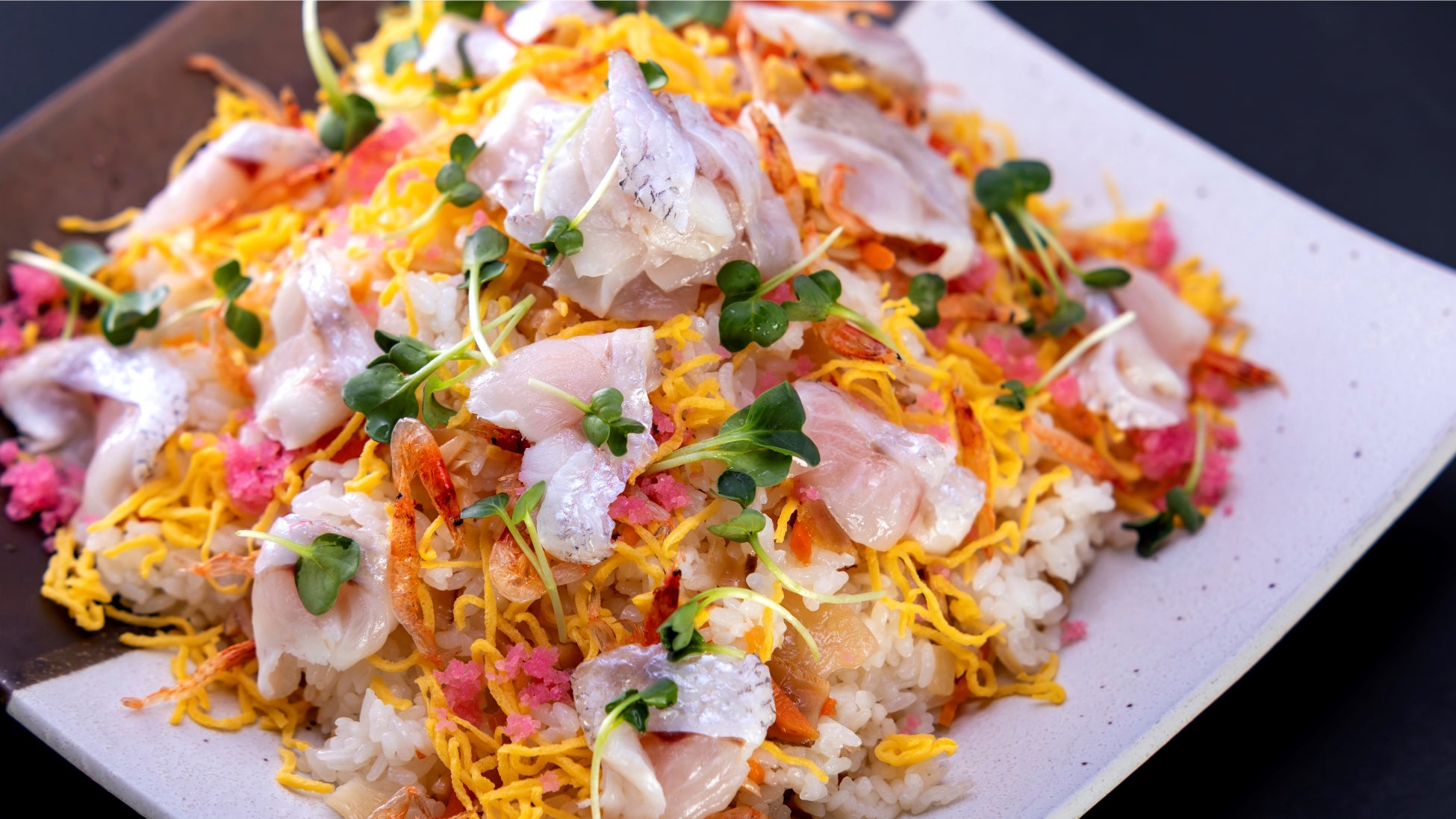 金沢  のどぐろと桜海老のちらし寿司(イメージ)