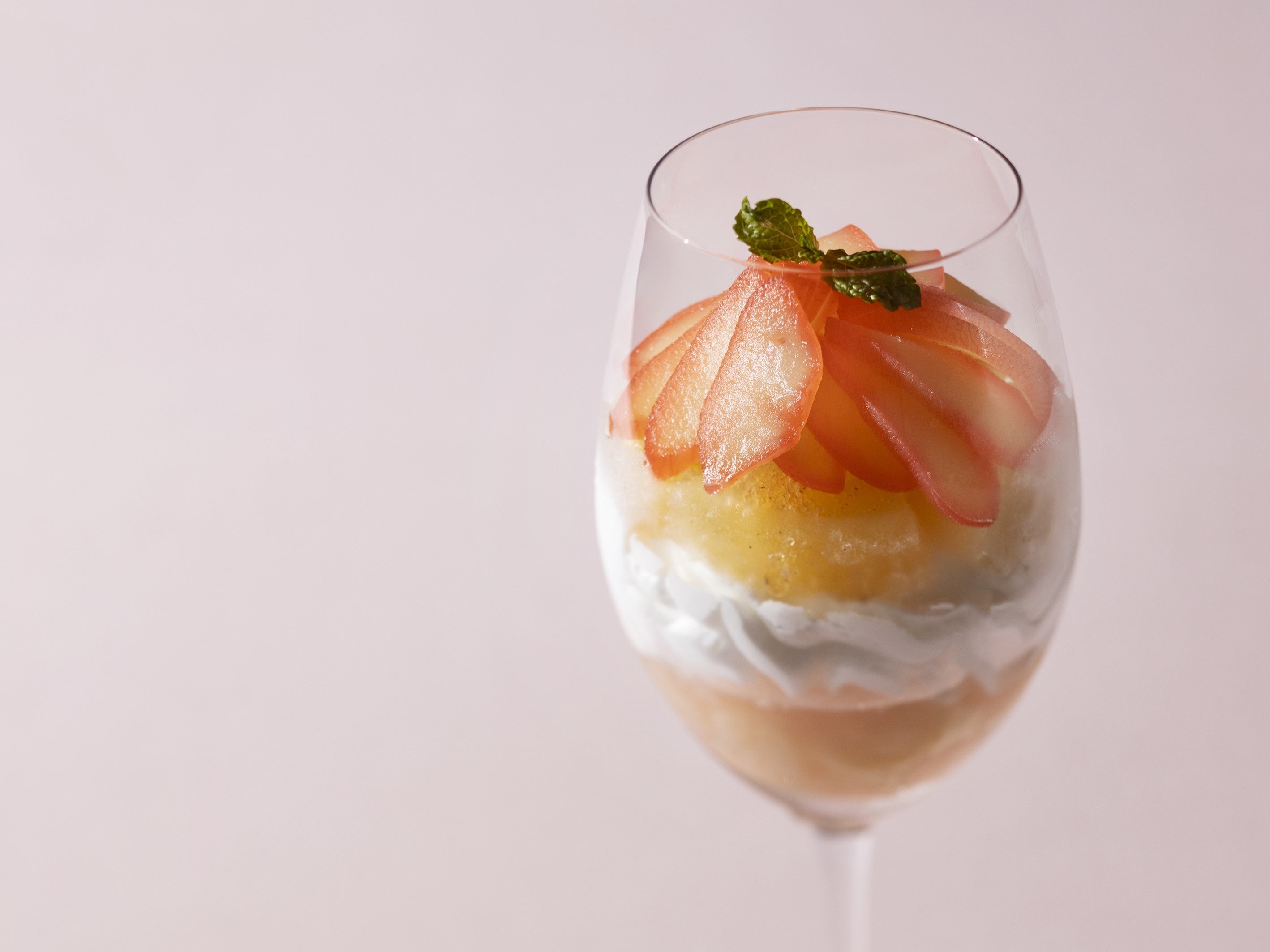 スイーツセット 桃のグラニアータ