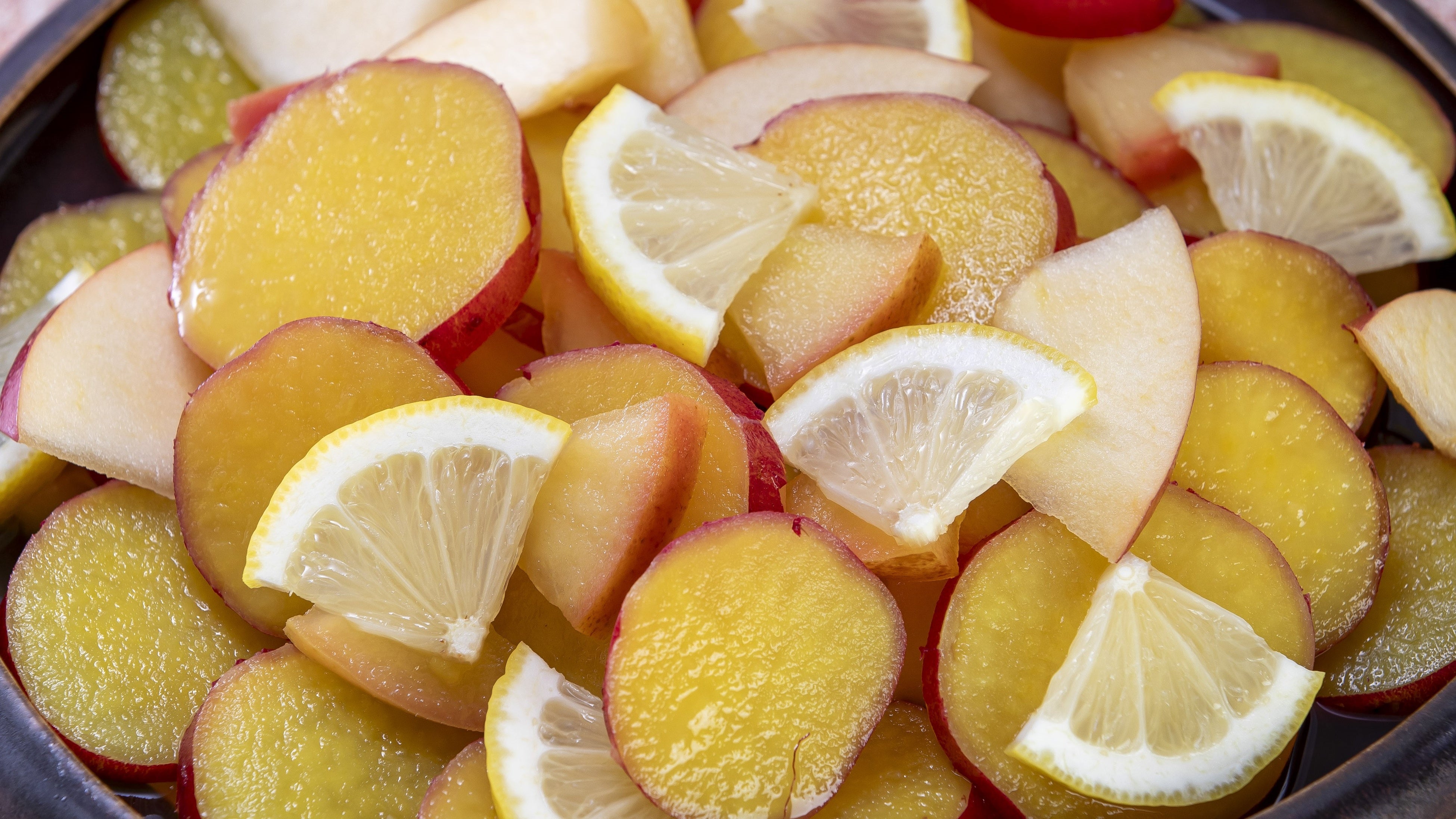 さつま芋と林檎のレモン煮