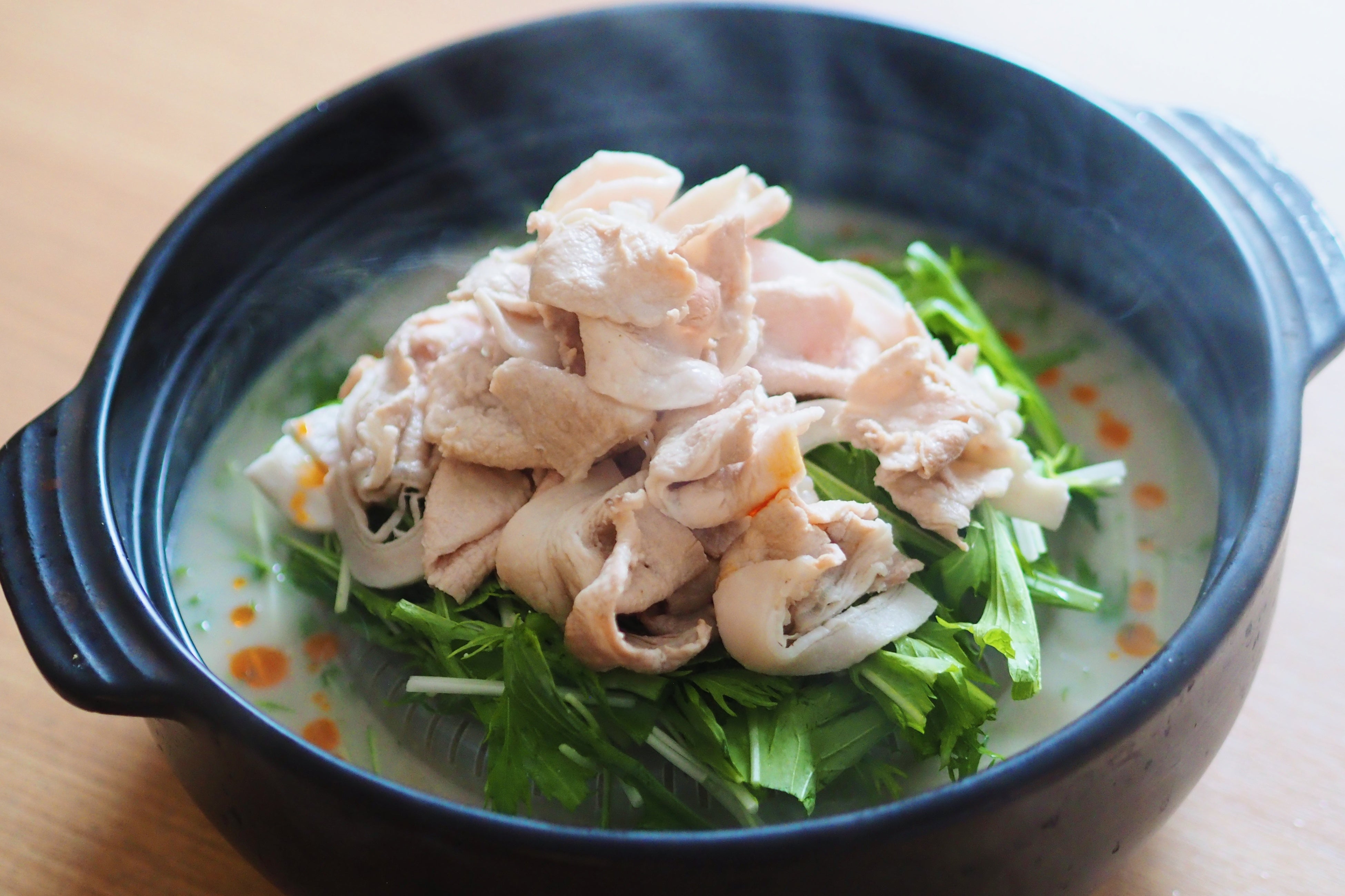 ホテルインターゲート京都 四条新町／京都産日吉豚と水餃子の胡麻豆乳鍋 イメージ