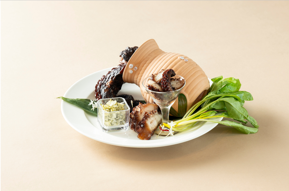 須磨の蛸の柔らか煮 とろろ昆布