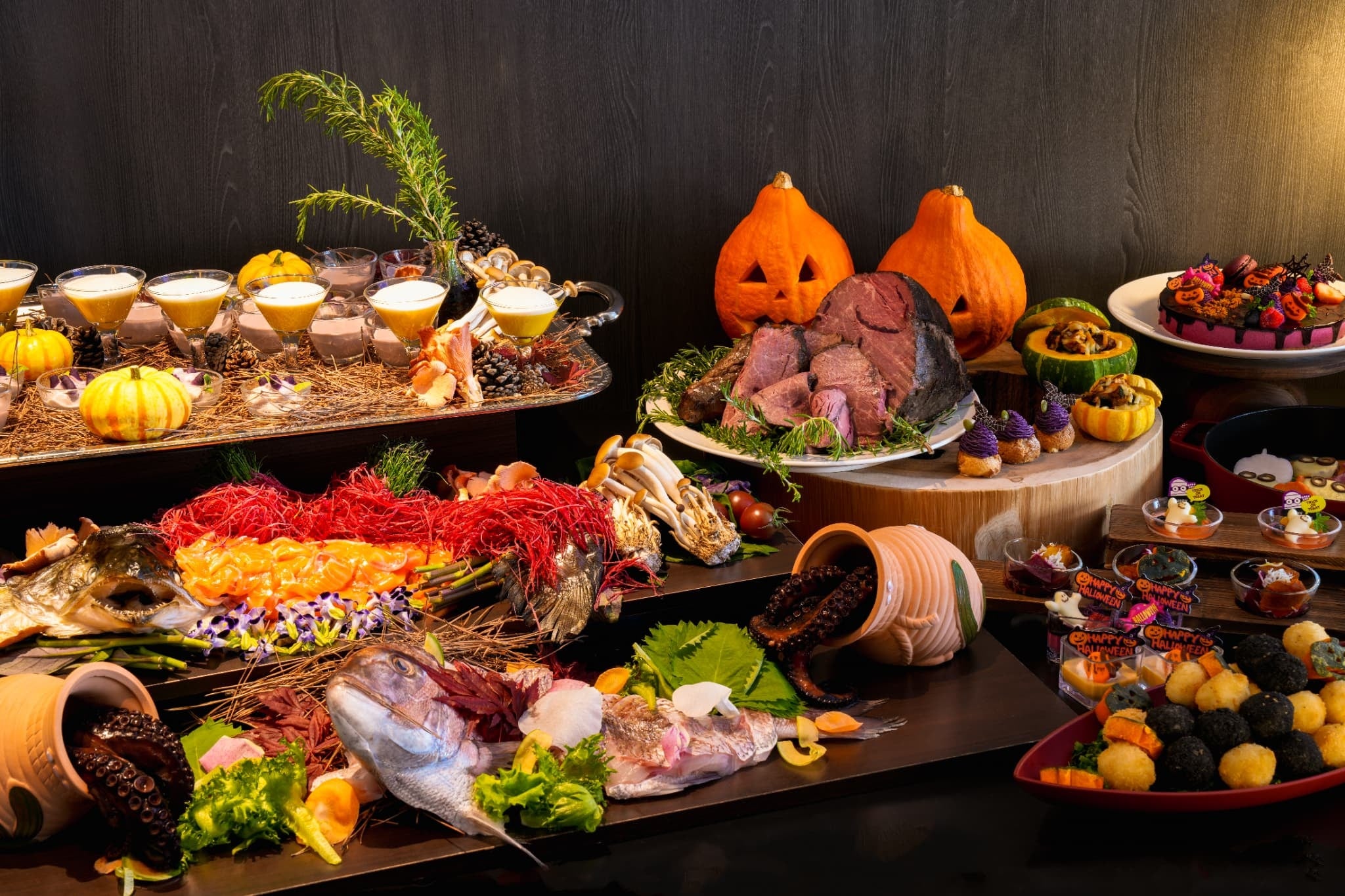 ハロウィンメニューイメージ（せとうちハーバーレストラン）