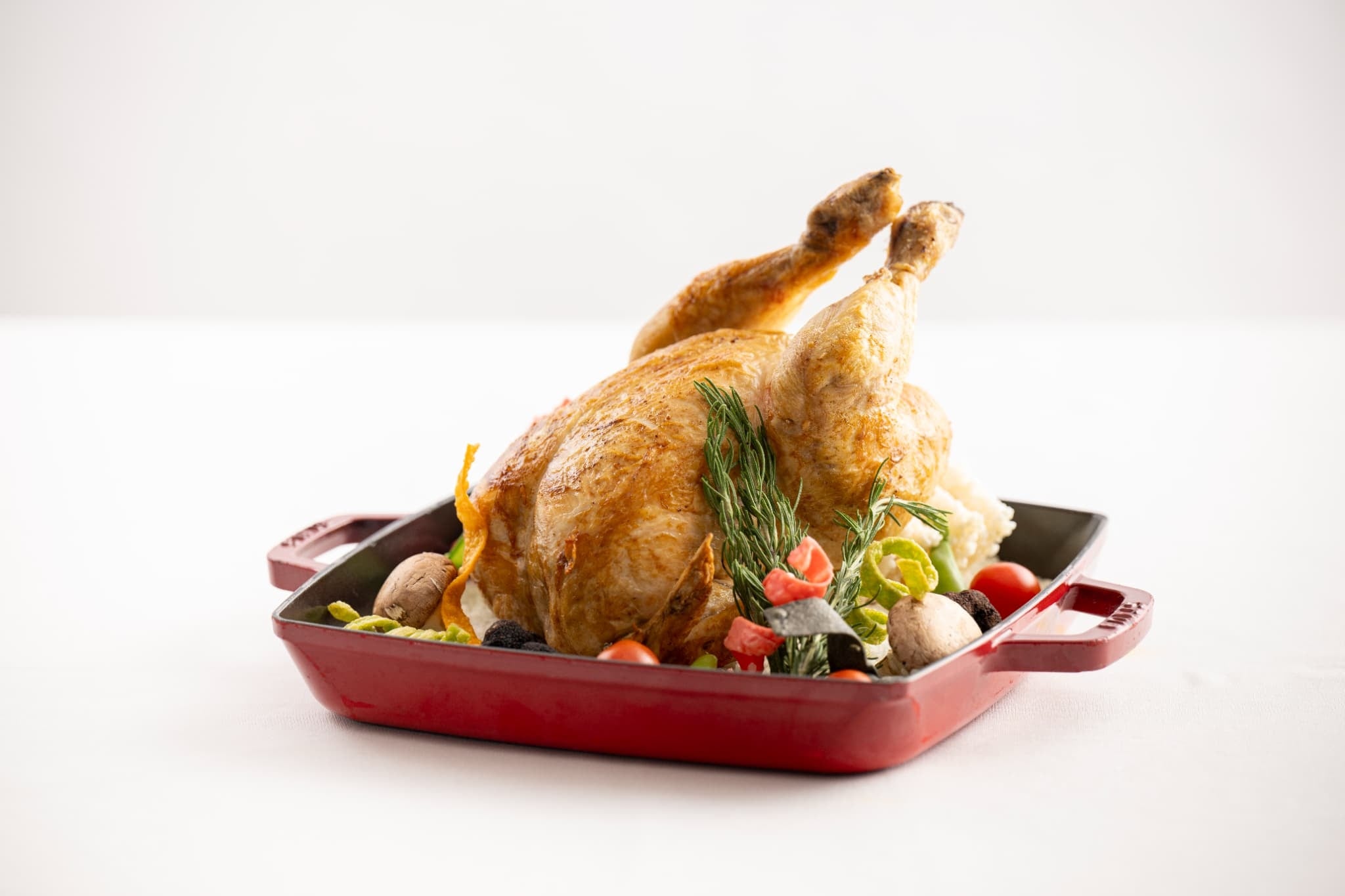 但馬鶏の丸鶏ロースト