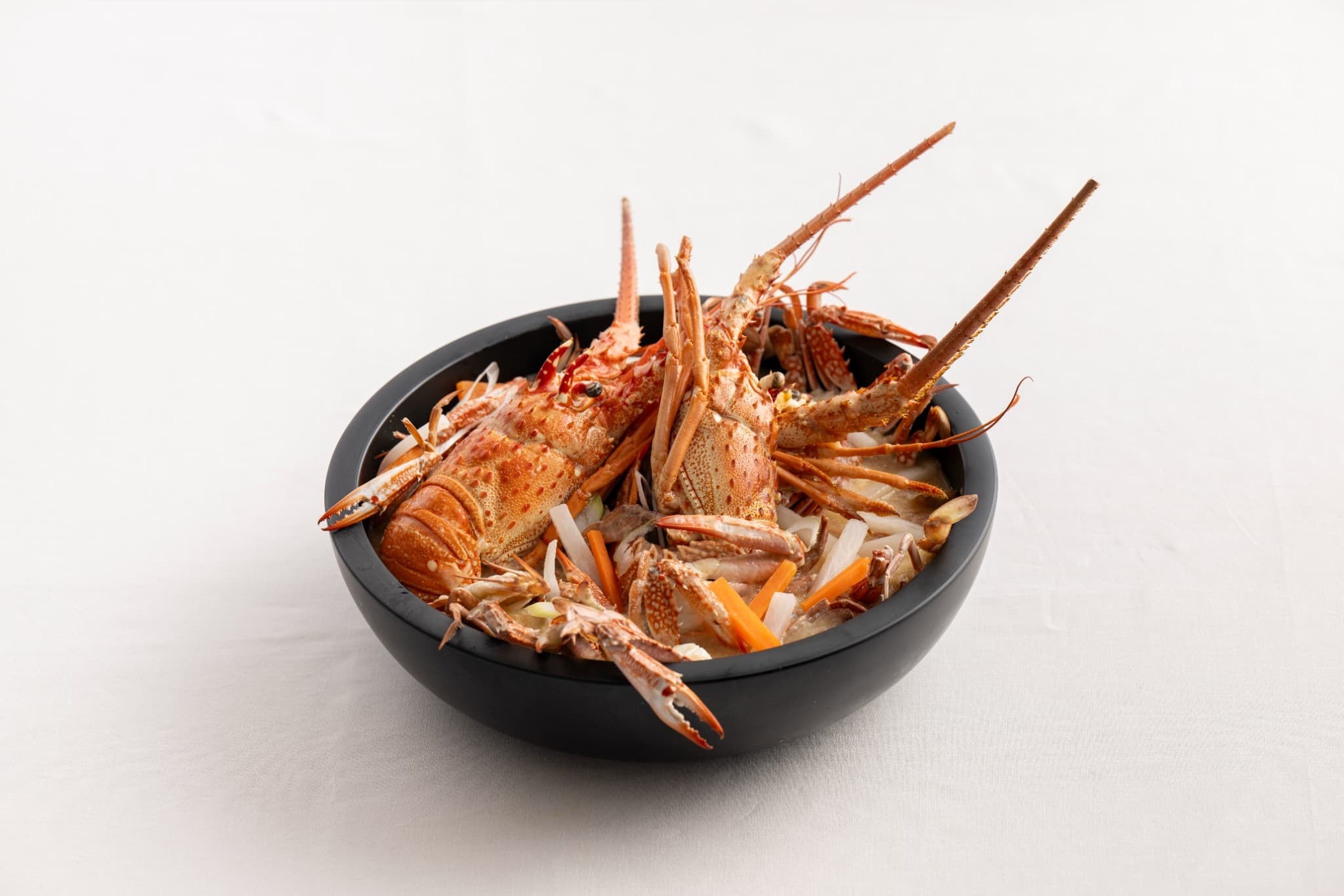 ワタリガニとロブスター具足煮