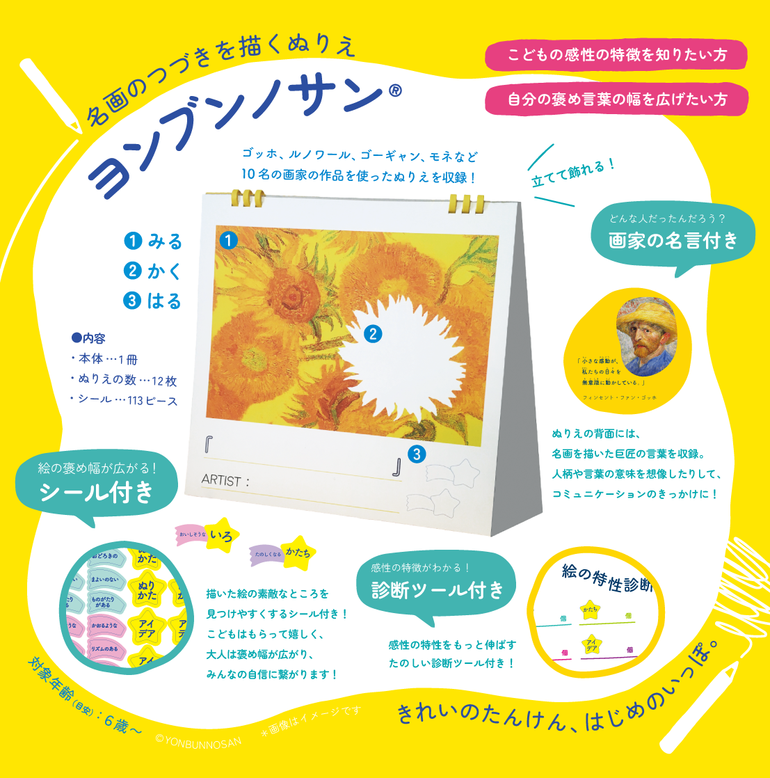 『ヨンブンノサン』リニューアル版の取扱説明書