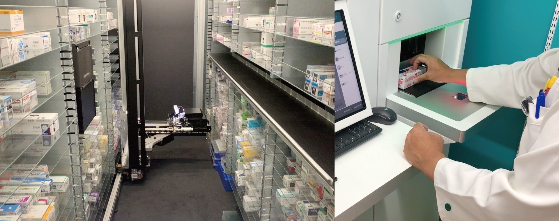 動物用医薬品の管理にも最適な全自動錠剤払出機を徳吉薬局２店舗に導入済