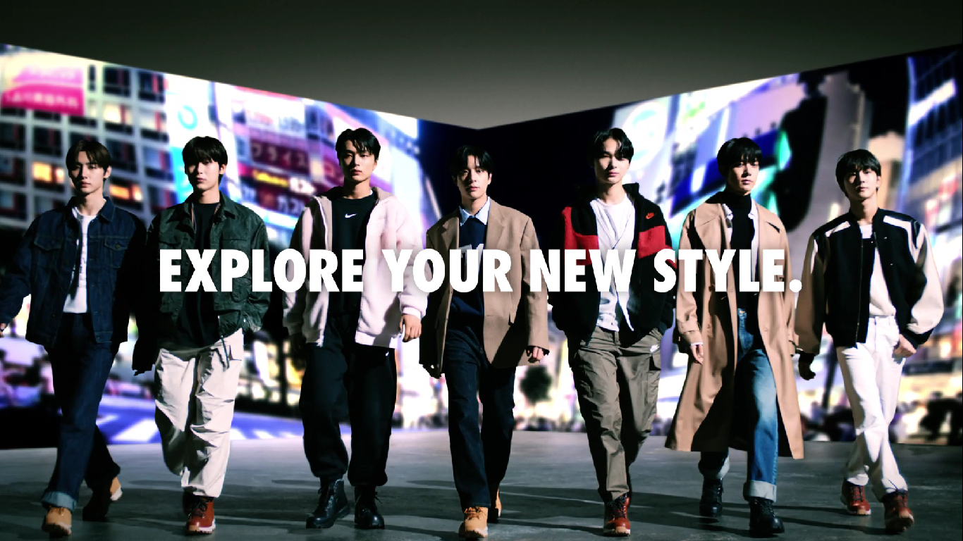 ENHYPEN”がストリートからトレイルまで歩みを止めない様子に注目 NIKE