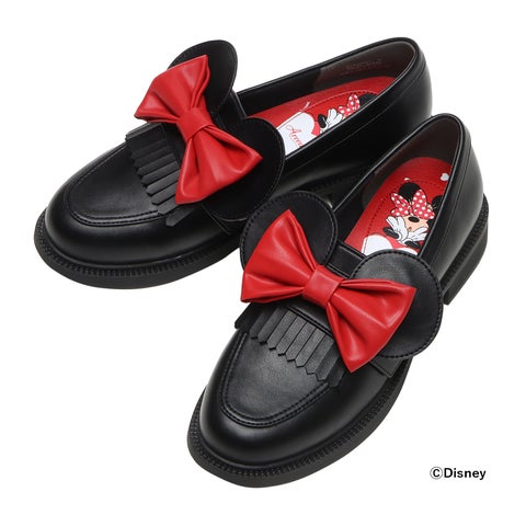 アリーム ミニーデザインローファー アイボリー アリーム ミニー アリーム ミニーデザインローファー アイボリー アリーム ミニー