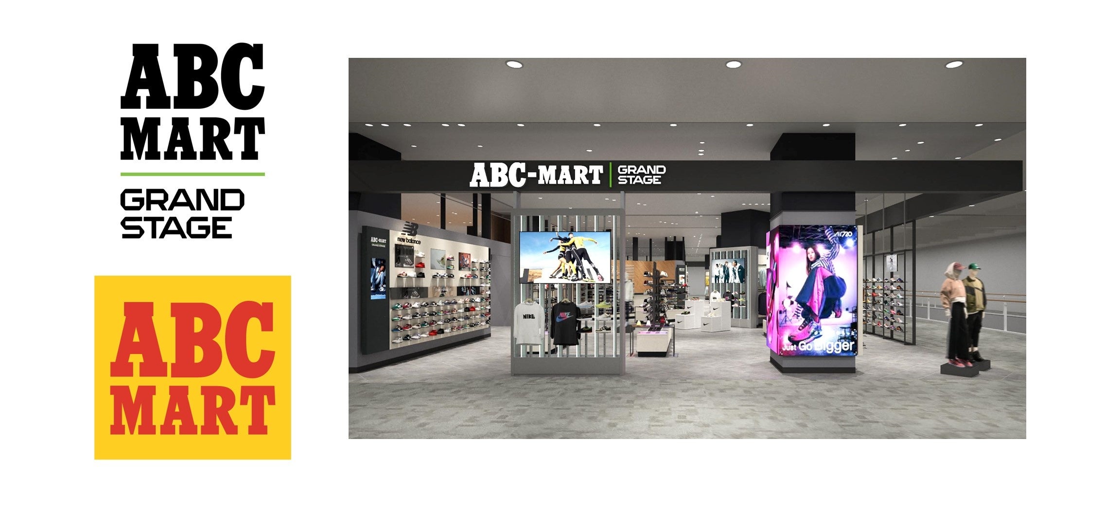 ABC-MART GRAND STAGE / ABC-MART イトーヨーカドー宇都宮店 2024年7月5日(金)リニューアルオープン ...