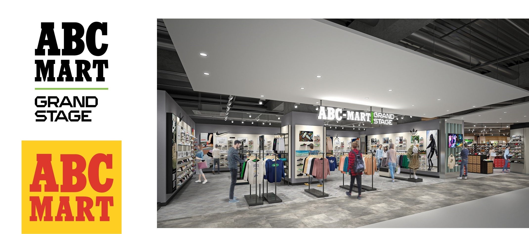 ABC-MART GRAND STAGE / ABC-MART ヨドバシ千葉店 2024年11月29日(金)オープン | 株式会社エービーシー ...