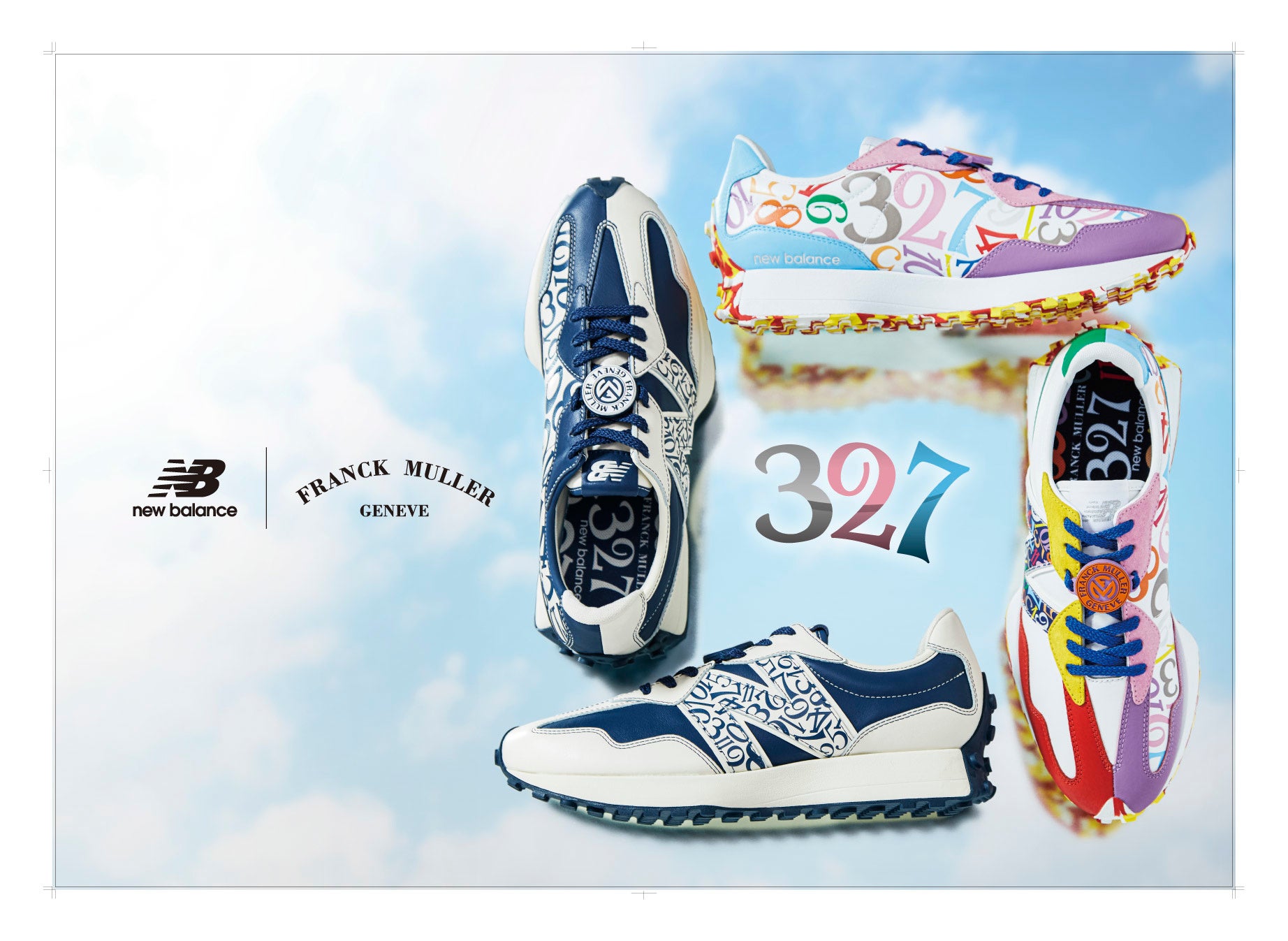 New Balance Franck Muller コラボモデル第3弾 昨年 販売した Ms327 から新色2種が登場 株式会社エービーシー マートのプレスリリース New Balance Franck Muller コラボモデル第3弾 昨年 販売した Ms327 から新色2種が登場 株式会社エービーシー マートのプレスリリース