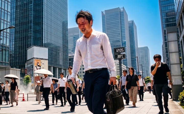 ABC-MART】【アスファルト50℃】酷暑で足元も過酷になる通勤時間。通気 ABC-MART】【アスファルト50℃】酷暑で足元も過酷になる通勤時間。通気
