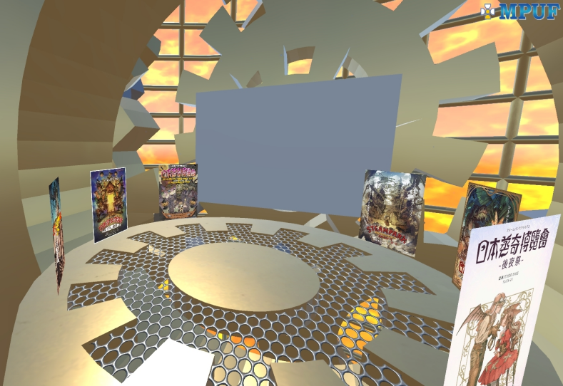 メタバース３D空間イメージ