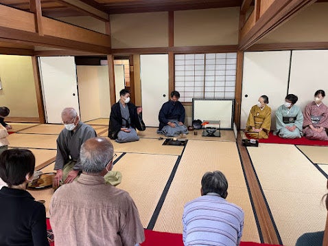 日本庭園茶会館茶席