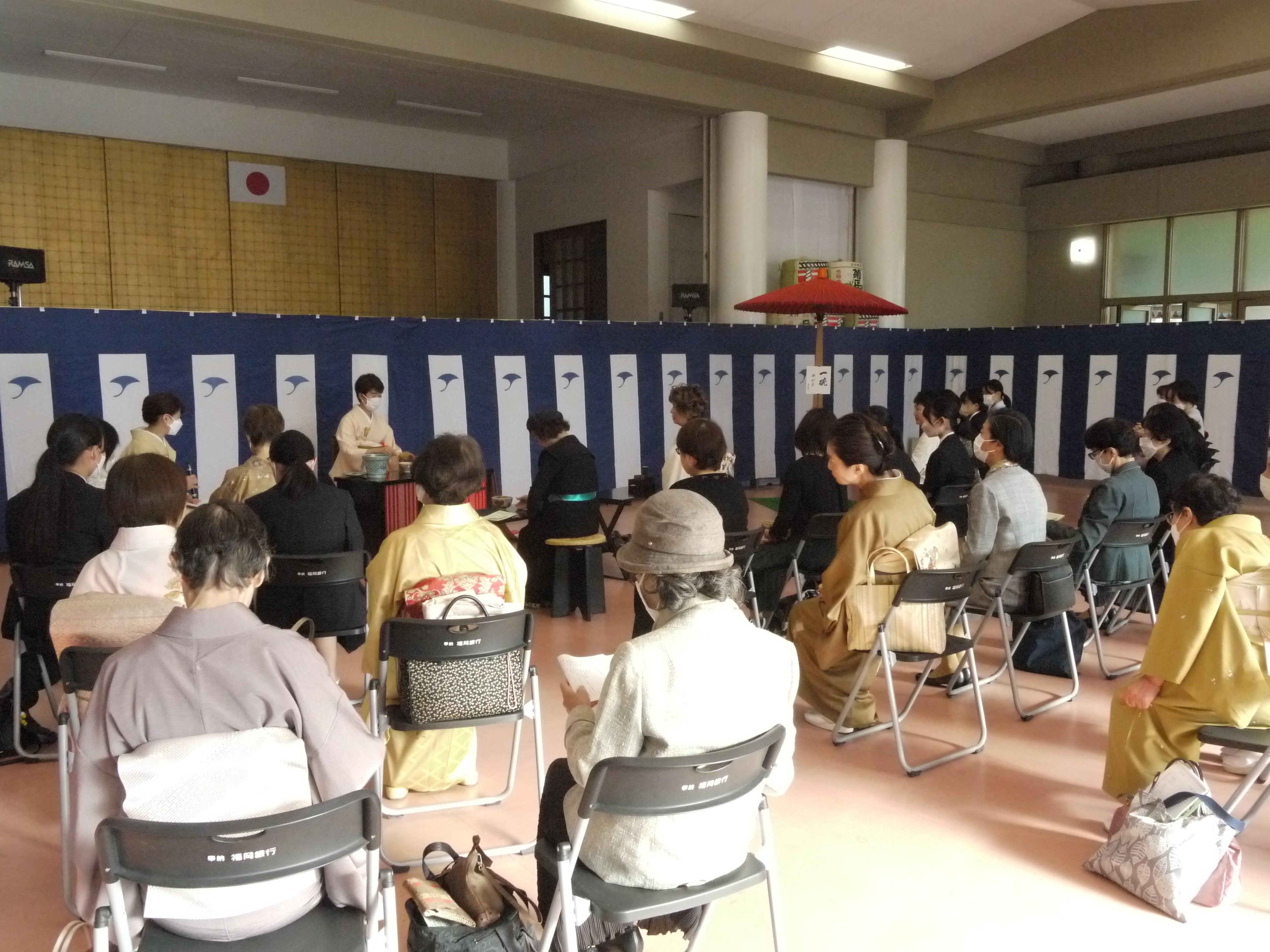 護国神社参集殿茶席