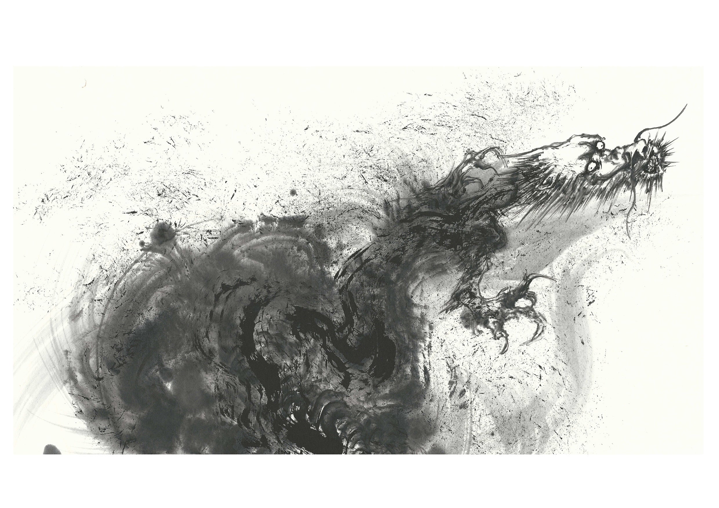 YUGEN Gallery】世界が注目する墨絵アーティスト西元祐貴による