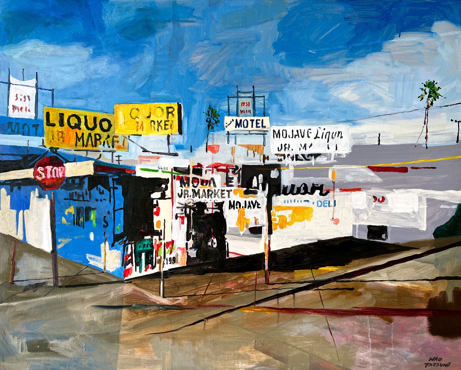 YUGEN Gallery】バグる世界の「新しい風景画」辰巳菜穂の個展開催